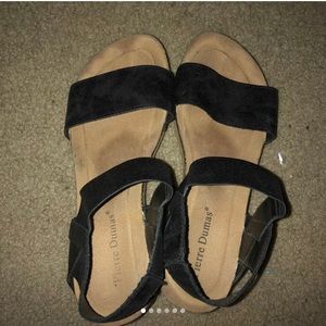 Black Pierre Duma Wedges